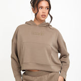 Soft Touch Boxy Lounge Hoodie - Mocha - Sunde - sundé