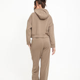 Soft Touch Lounge Flare Jogger - Mocha - Sunde - sundé