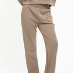 Soft Touch Lounge Flare Jogger - Mocha - Sunde - sundé