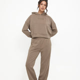 Soft Touch Lounge Flare Jogger - Mocha - Sunde - sundé