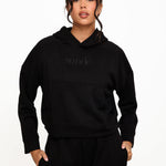 Soft Touch Boxy Lounge Hoodie - Black - Sunde - sundé