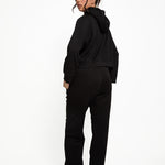 Soft Touch Lounge Flare Jogger - Black - Sunde - sundé