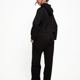 Soft Touch Lounge Flare Jogger - Black - Sunde - sundé