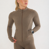 Sculpt Contour Performance Jacket - Taupe