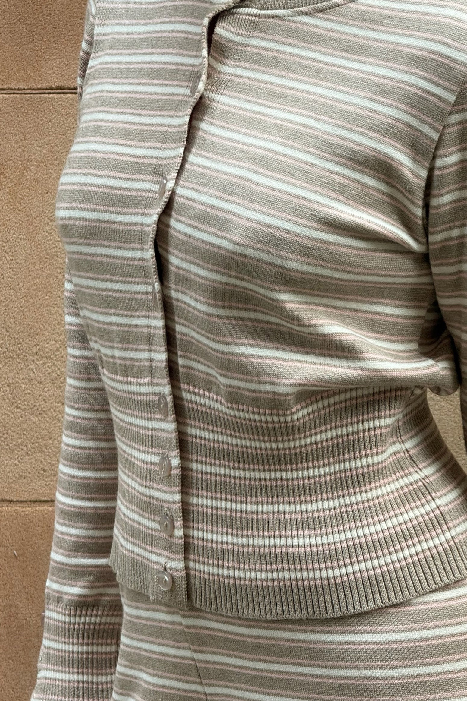 Pre- Order Thea Knitted Lounge Cardi- Mocha Pink